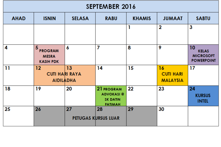 jadual 201609 flm
