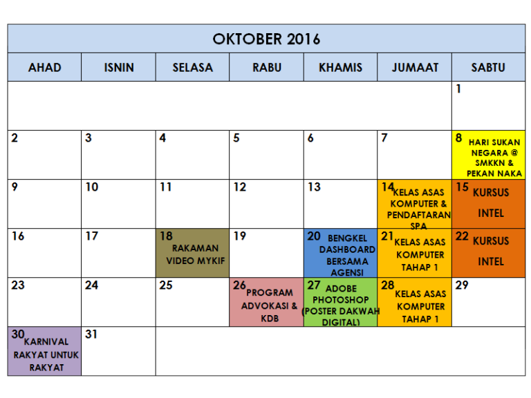 jadual 201610 flm