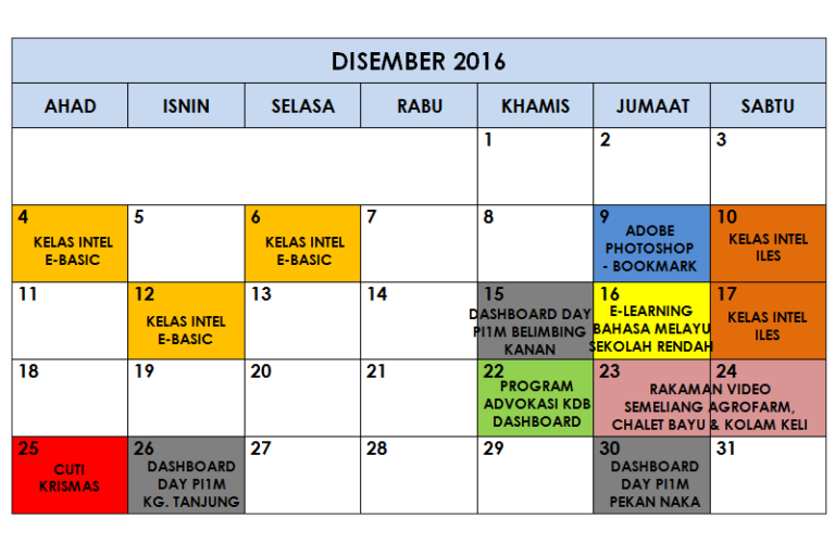 jadual 201612 flm