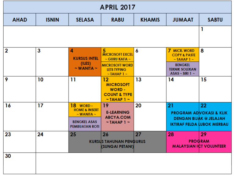 jadual 201704 flm