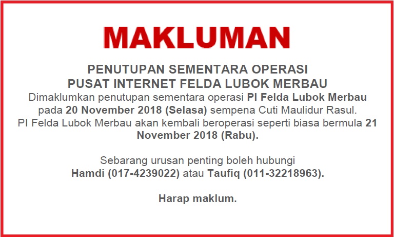 makluman