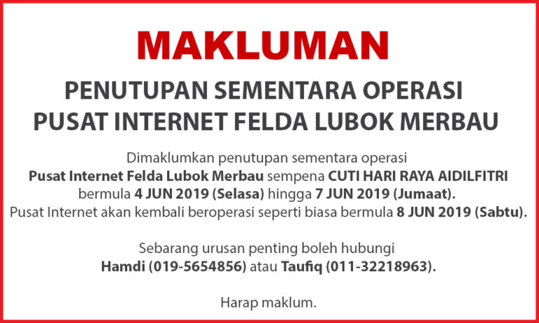 NOTIS PENUTUPAN PI 20190604